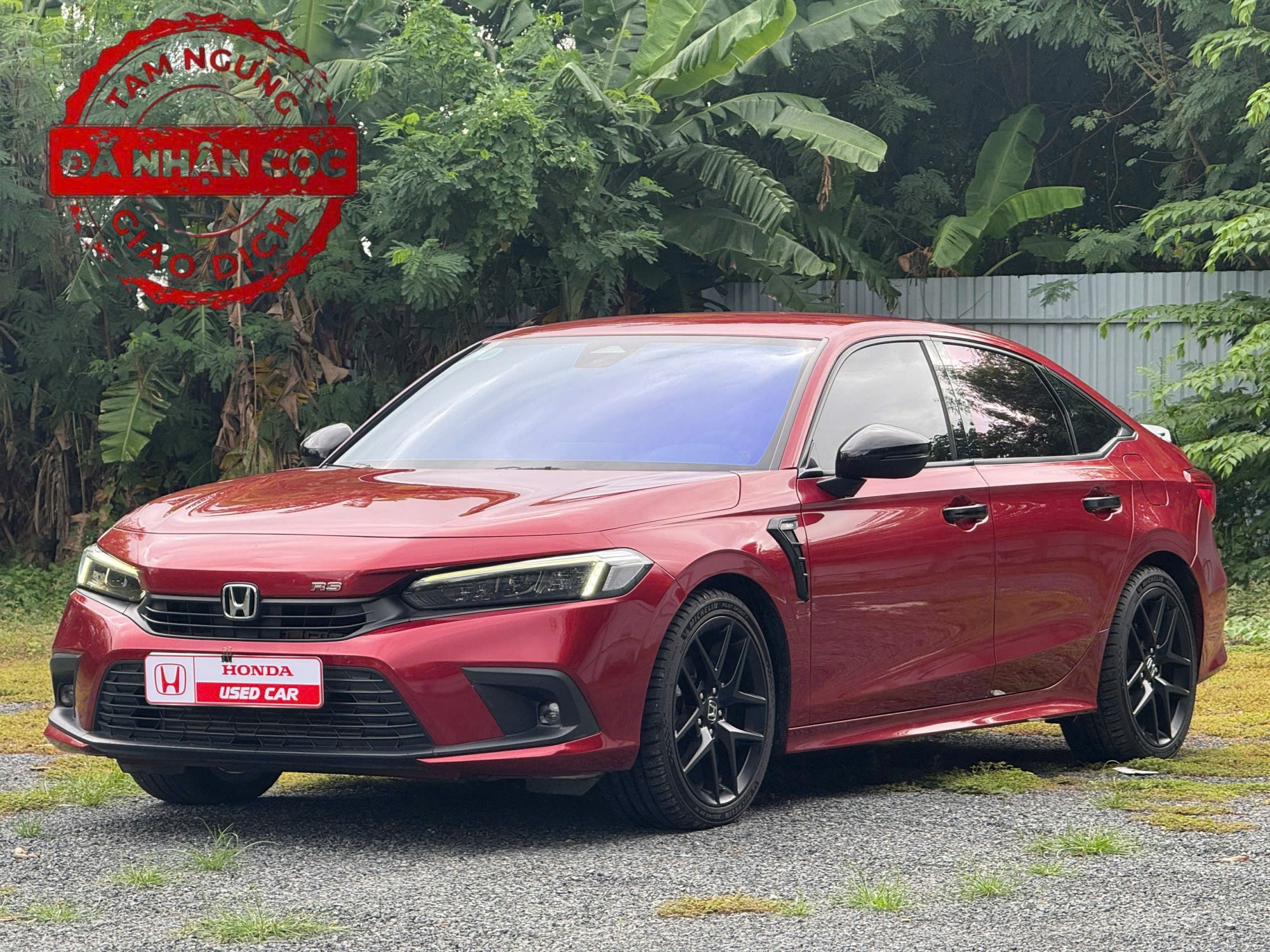 Honda Civic RS 2023 Màu Đỏ ! Xe đã qua sử dụng Chính Hãng Tại Honda Quận 2